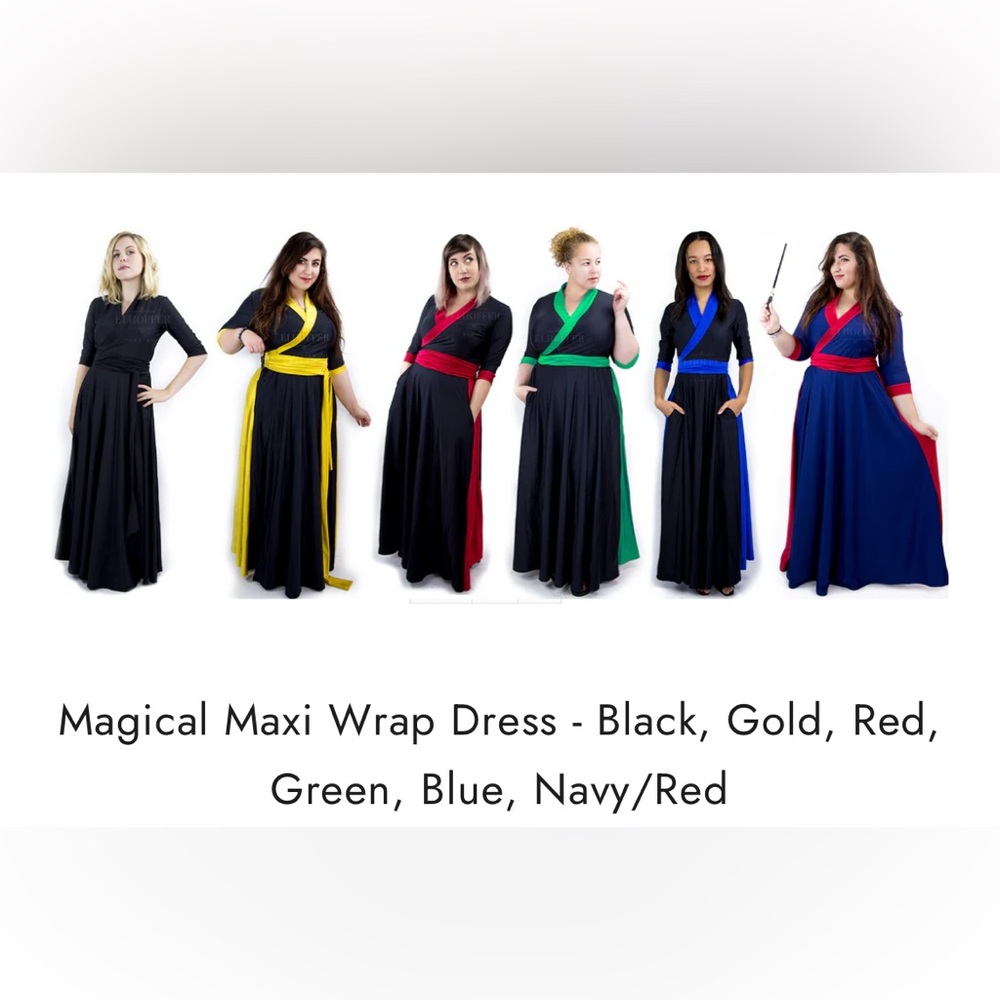 Elhoffer Magical Maxi Wrap Dress - Black